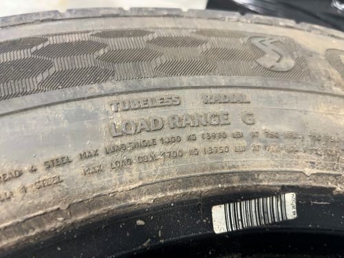 Lot of Six (6) Continental Tires 225/70R19.5 14PR - Image 6